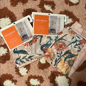 Opalhouse Vibrant Floral Curtains